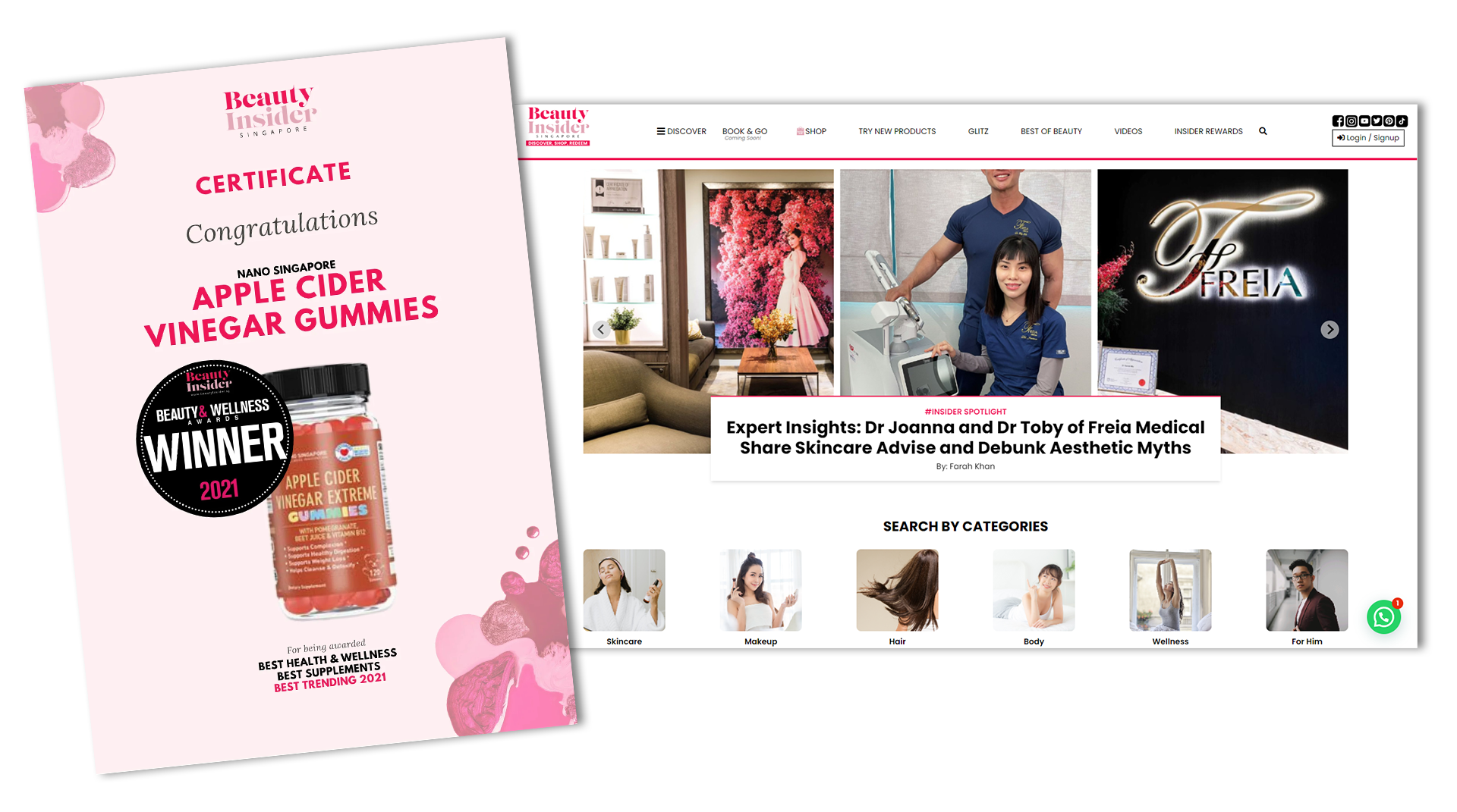 Voted No.1 Best Apple Cider Vinegar Gummies in Singapore by Beauty Insider 2021: ACV Gummies Review