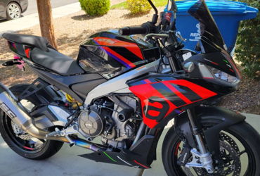 2023 APRILIA TUONO 660 FACTORY motorcycle for rent near Henderson, NV