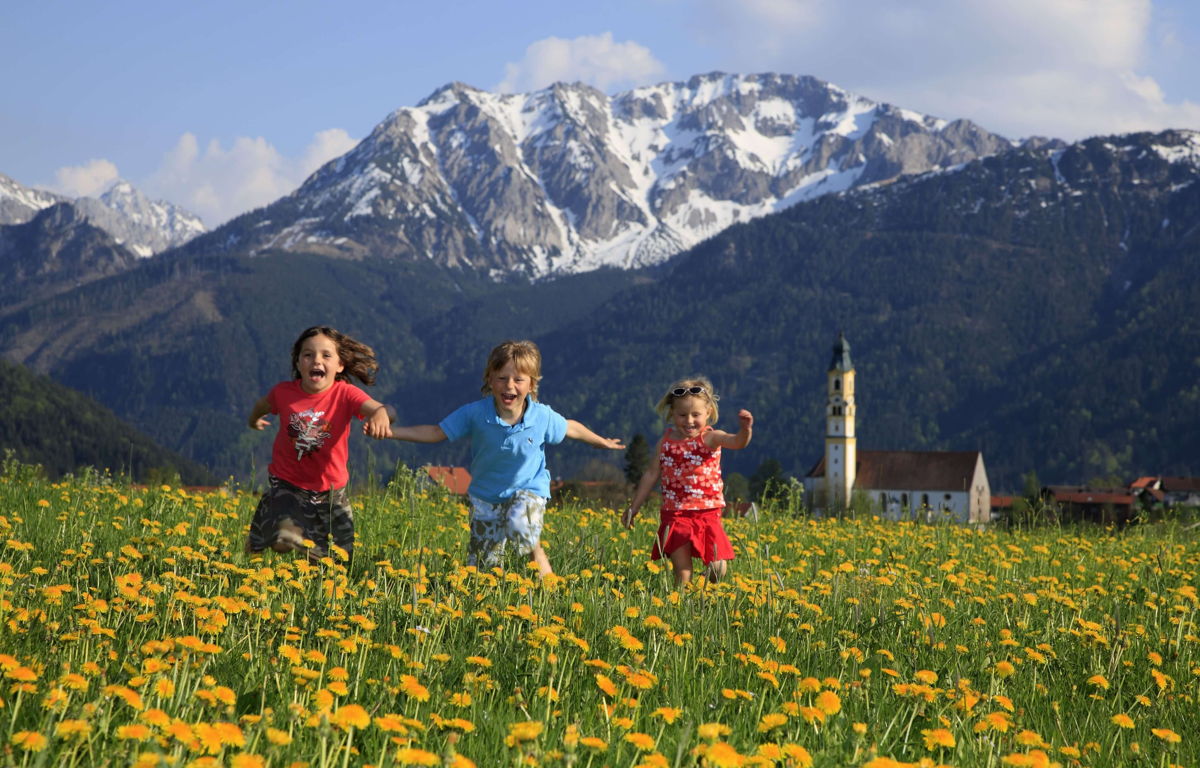 Familien Urlaub mit Kindern im Allgäu in Pfronten