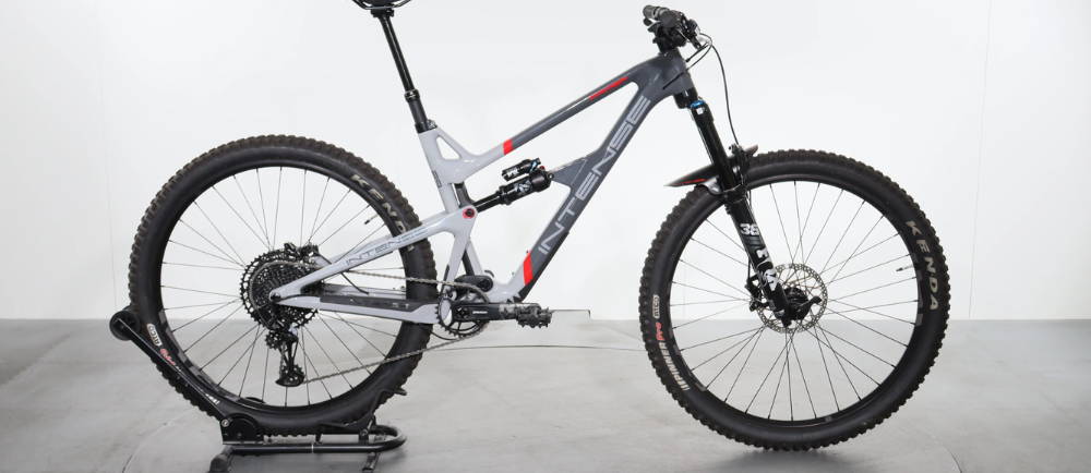 Intense mountain bike on display