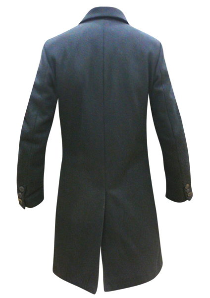 VANCOUVER - Black WOOL and CASHMERE - Image 2