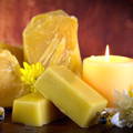 rendered-beeswax-bar-and-candle