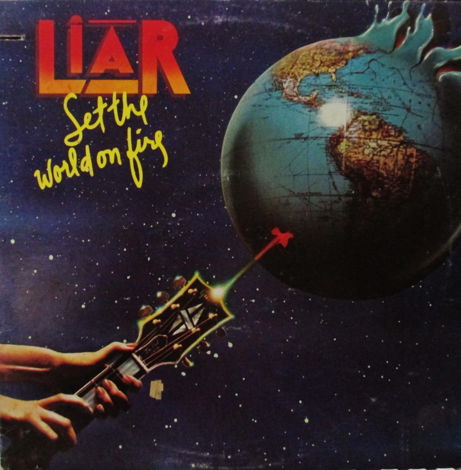 LIAR (VINTAGE VINYL LP) - SET THE WORLD ON FIRE (1978) ...