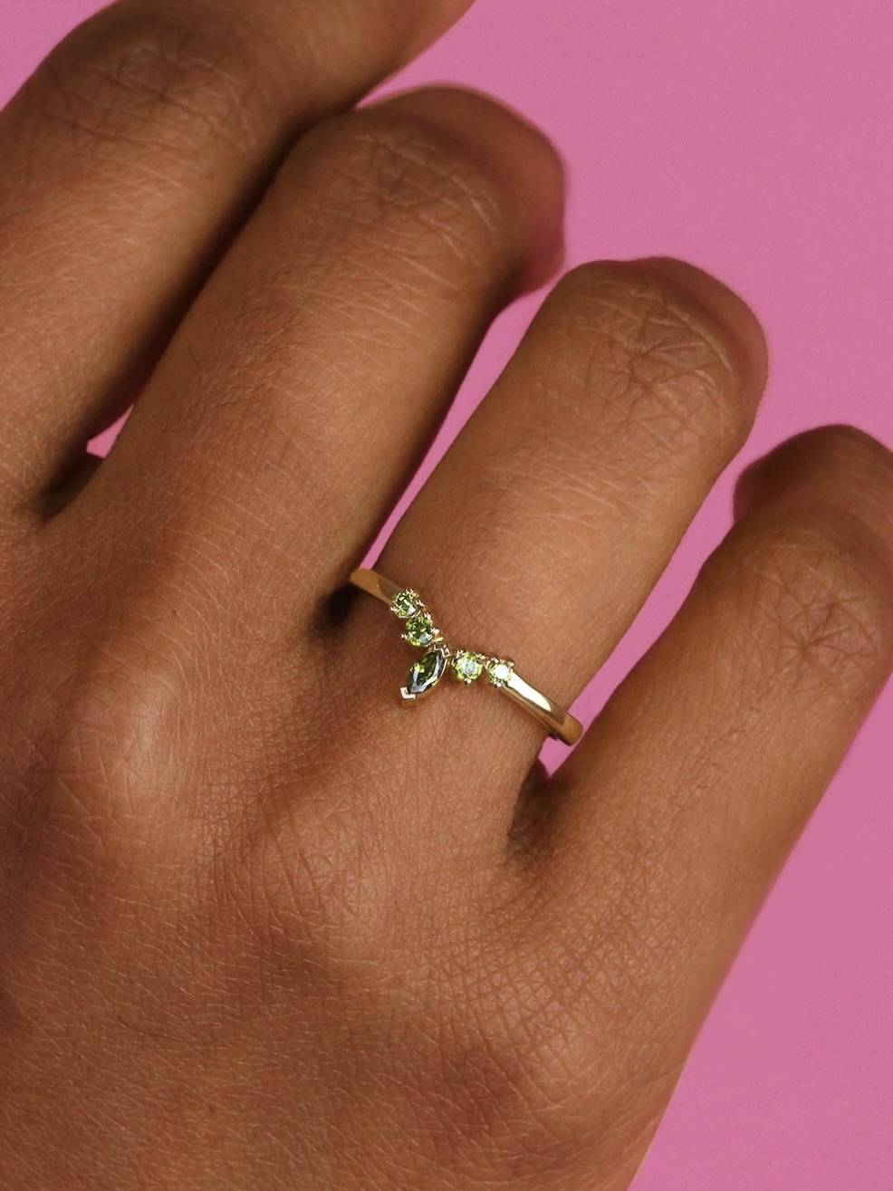Sapphire wedding ring
