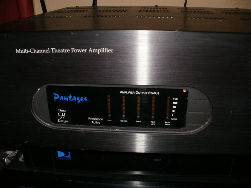 Pantages by Audio control 5channel power amp Class H topology