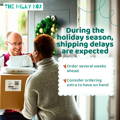 Holiday Season Shipping Delays | The Milky Box