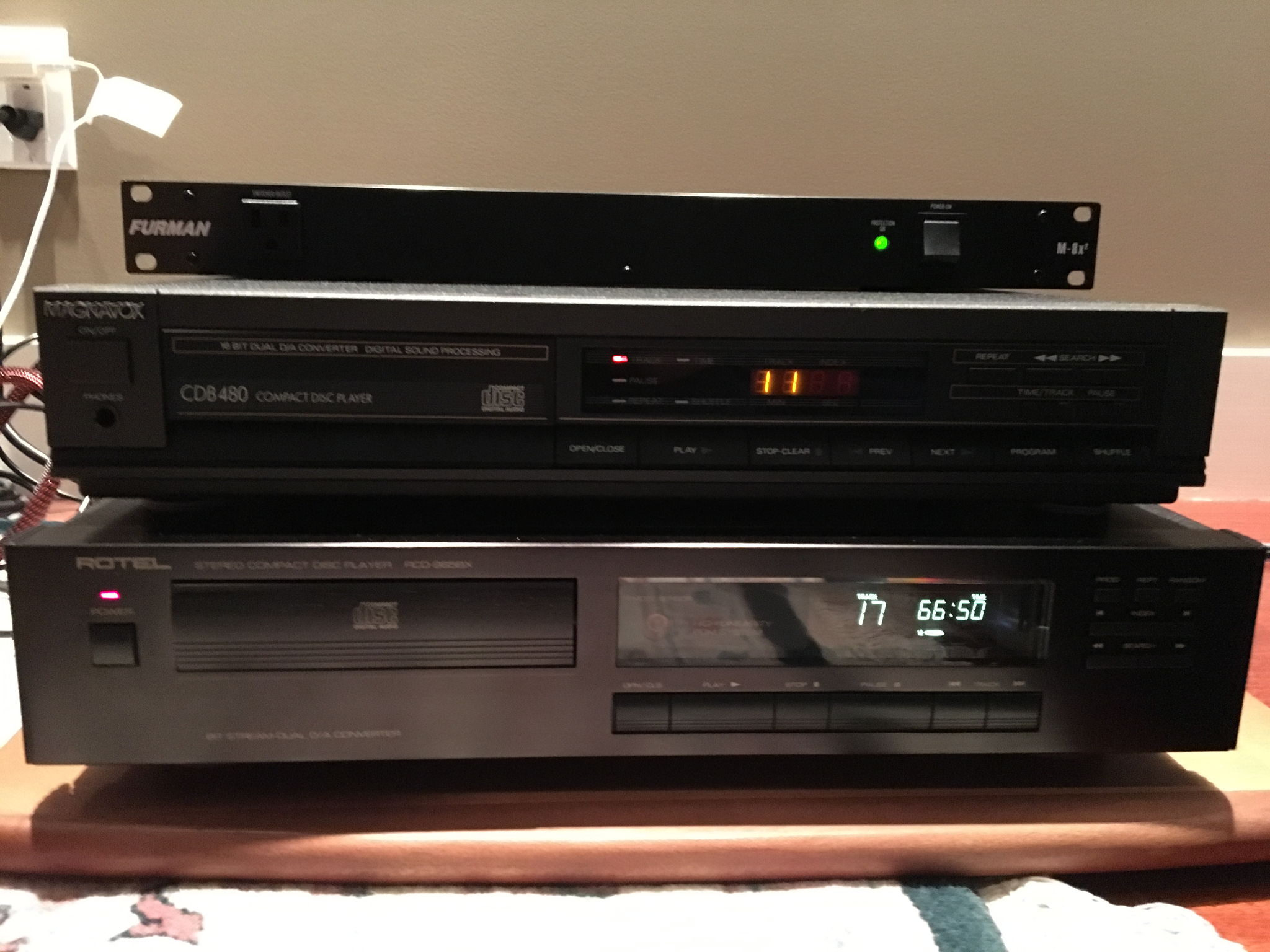 Front Magnavox CDB-480 Restored