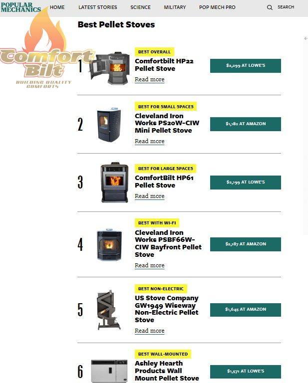 Popular Mechanics Pellet stove to help save you money in 2023