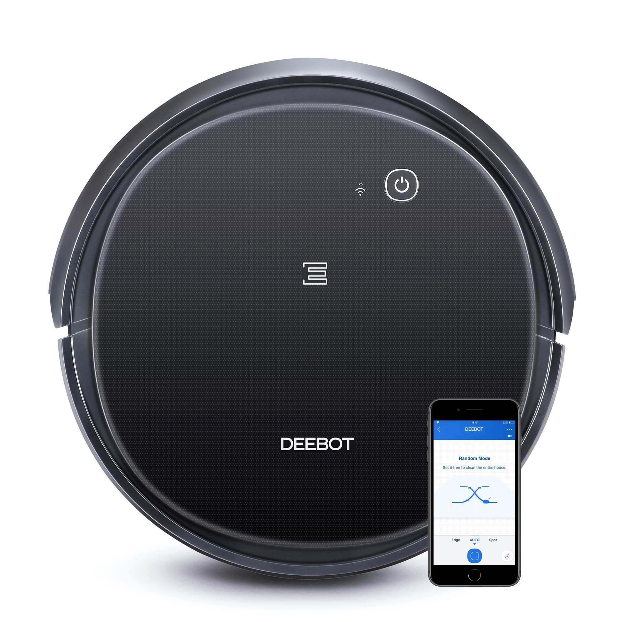 EcoVacs Deebot 500 vs Shark EZ Robot SelfEmpty AV911S Vacuum Slant