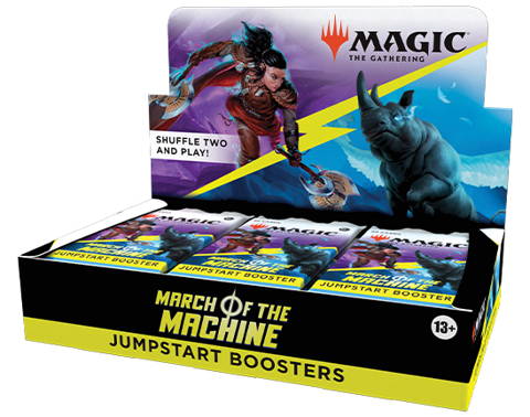 Magic: The Gathering's March of the Machine Jumpstart Booster Box.