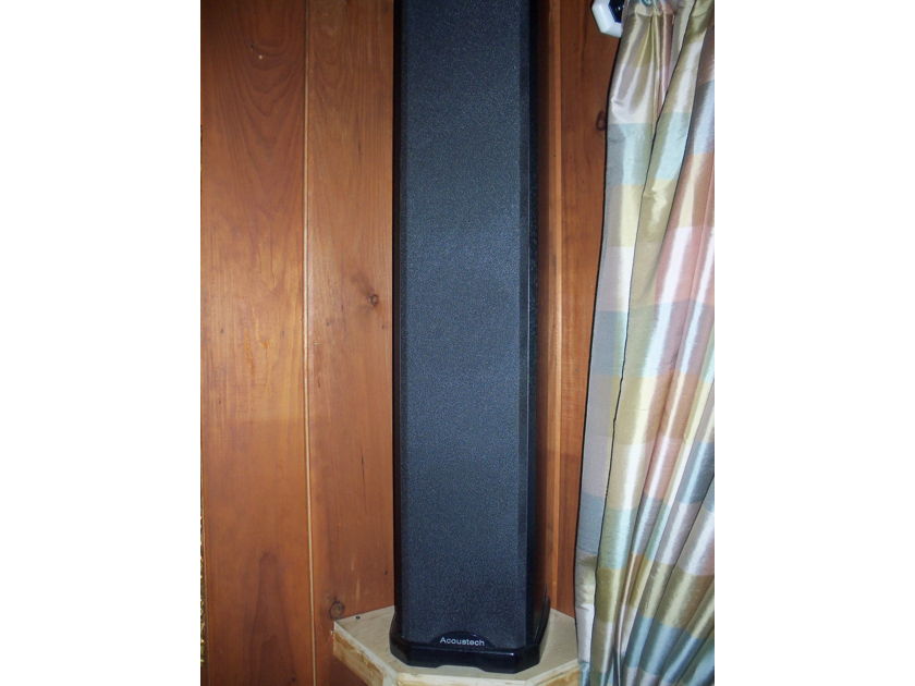 Accoustech HT-75 tower home theater-black-pair