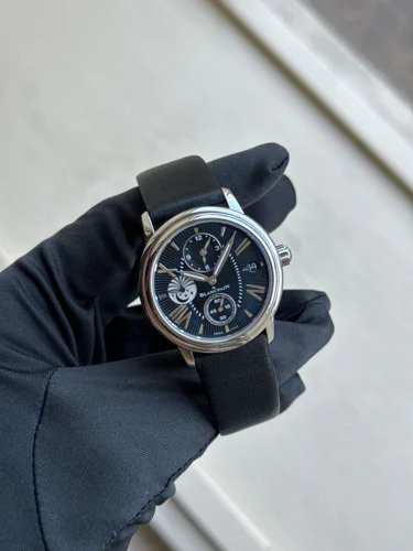 Blancpain Léman Moonphase Leman Moonphase Dual Time Steel