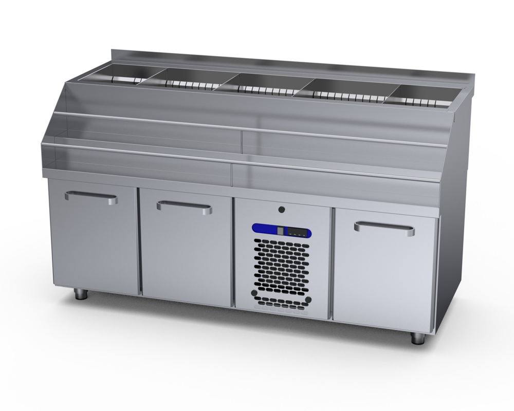 Coolpart BMO-1603 Barmästarkylbänk med speedrack