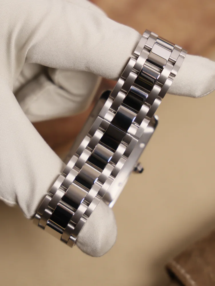 Cartier Tank Américaine WG + leather strap