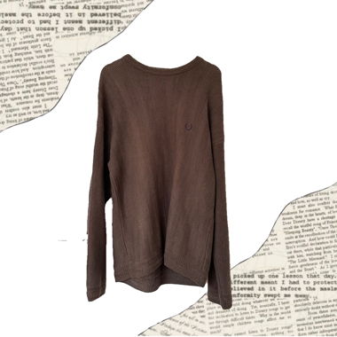 warm brown ralph lauren sweater