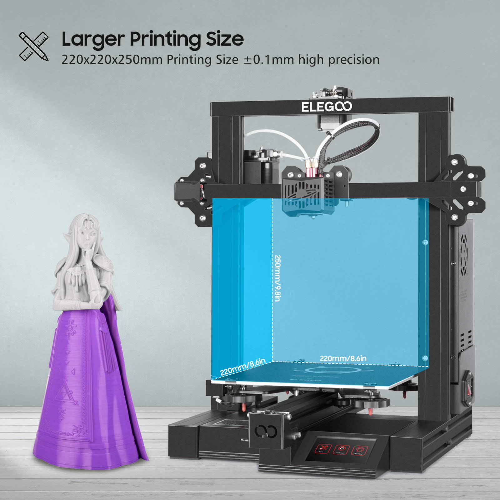 ELEGOO Neptune 2D FDM 3D Printer ELEGOO Official