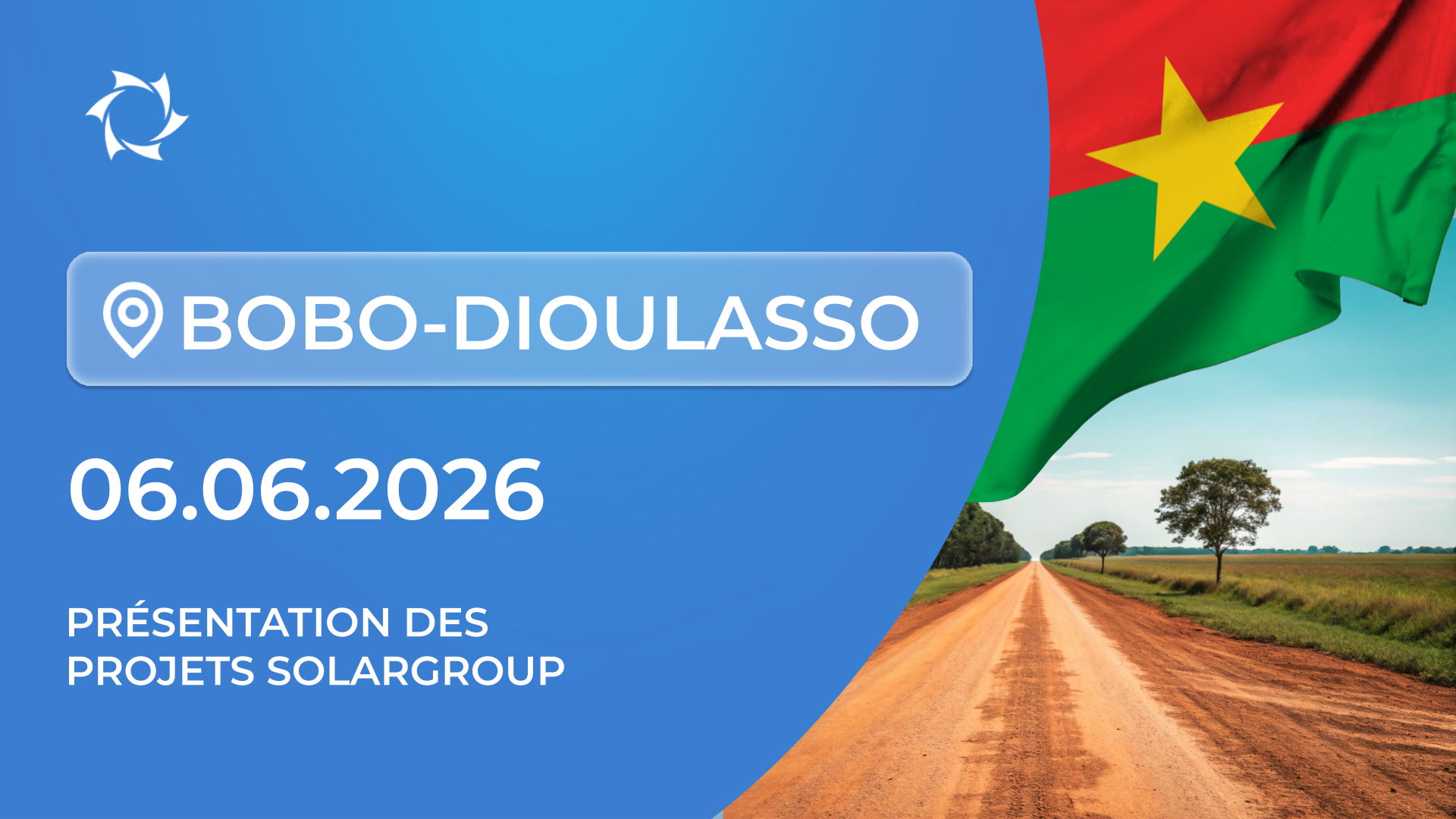 Présentation des projets SOLARGROUP à Bobo-Dioulasso au BURKINA FASO