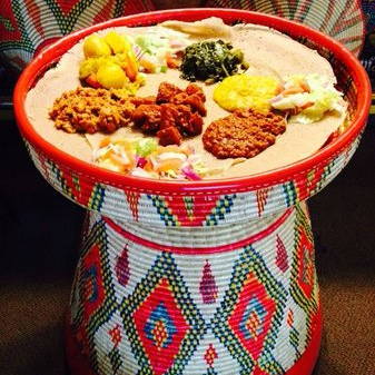 Injera and Vegan Stew from Messob