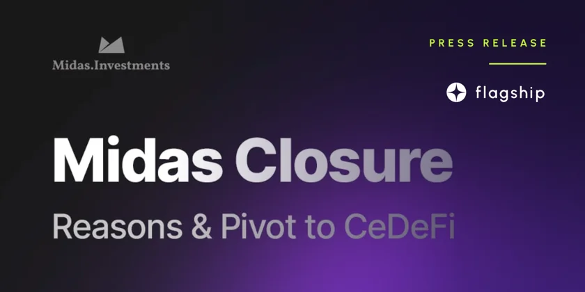 Crypto Investment Firm Midas Closure: Reasons and Pivot to CedeFi