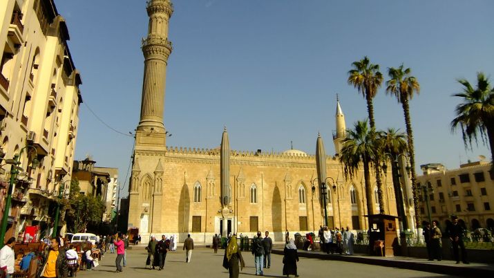Built in the 10th century during the Fatimid era, Al-Hussain Mosque in Cairo reflects architectural splendor and has witnessed centuries of cultural changes