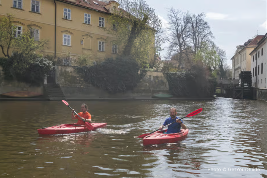 Prague: Vltava River Kayak Tour with Guide - photo 5