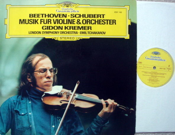 DG / GIDON KREMER, - Beethoven-Schubert Music for Violi...