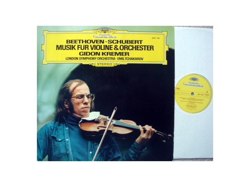 DG / GIDON KREMER, - Beethoven-Schubert Music for Violin & Orchestra,  MINT!
