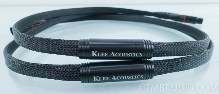 Klee Acoustics XLR Cables; 4 ft. Pair of Interconnects ...