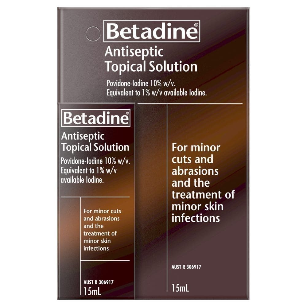 Betadine Antiseptic Topical Solution 15Ml