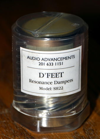 Audio Advancements D'FEET SH22 Resonance Dampers Set of...