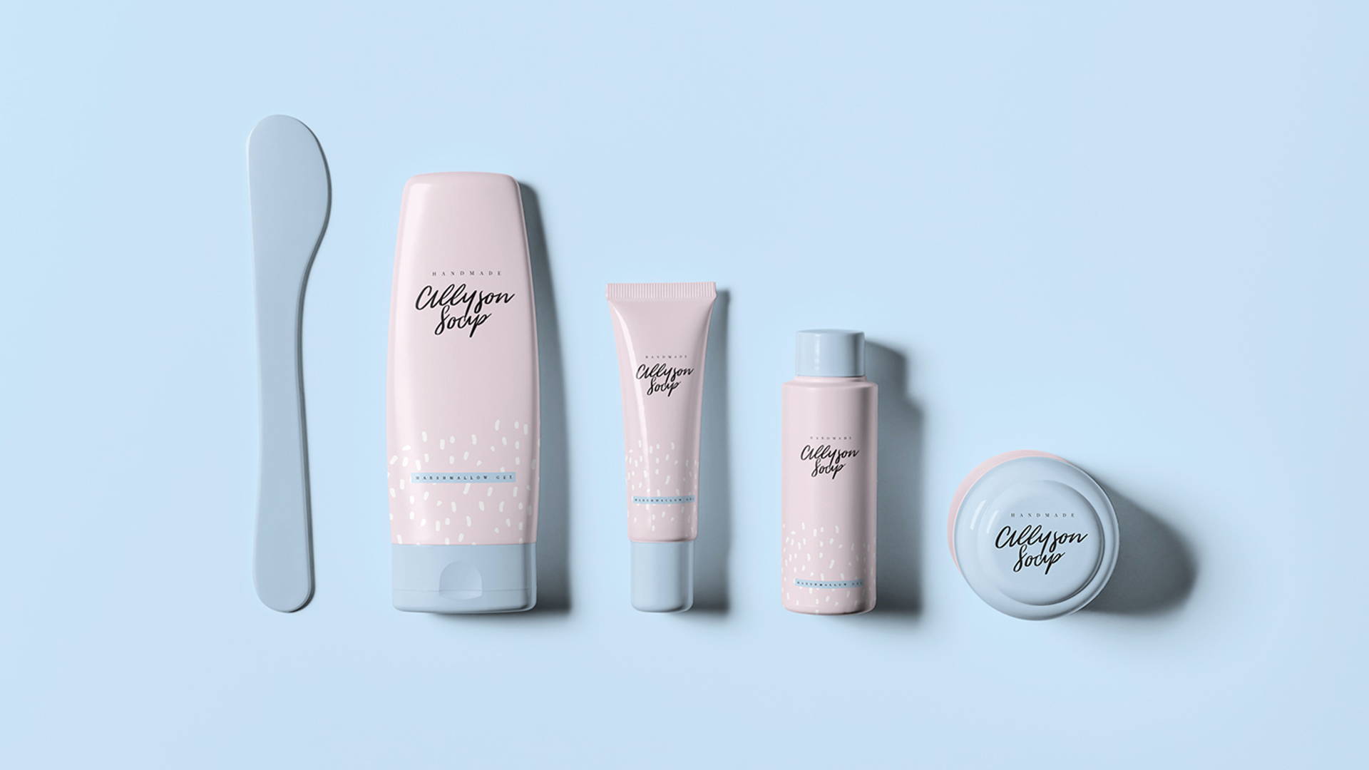 Featured image for Allyson Soap's Light and Feminine Branding and Packaging