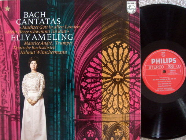 Philips / AMELING, - Bach Cantatas BWV.199 & 51, MINT!