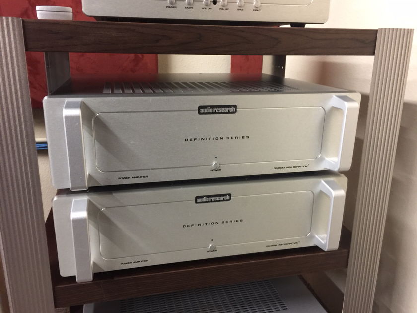Audio Research DS-450M Silver Mono Blocks