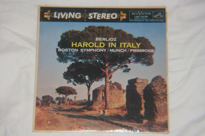 Munch - Berlioz Harold In Italy RCA Victor LSC-2228