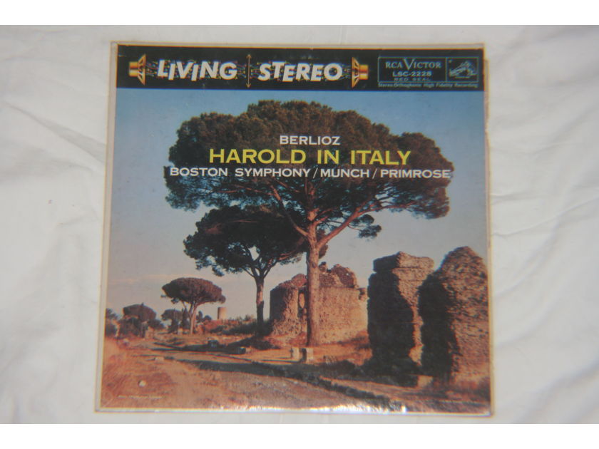 Munch - Berlioz Harold In Italy RCA Victor LSC-2228