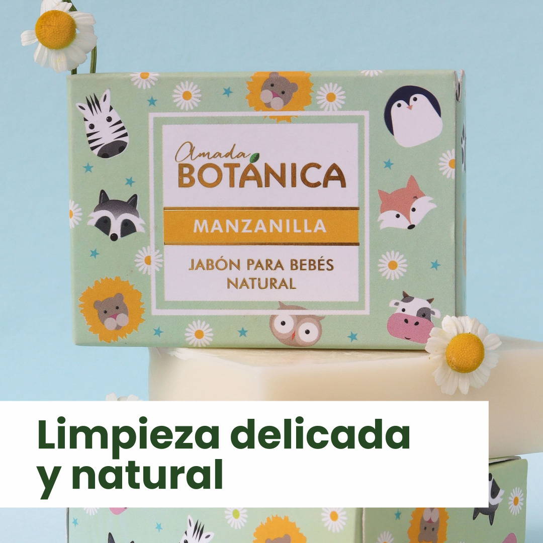 Jabon Manzanilla Para Bebes Botanica Jaboneria