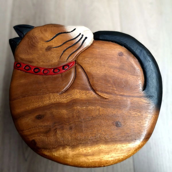 Kids Chair Wooden Stool Animal CAT Theme Children’s Chair and Toddlers Stepping Stool - Image 6