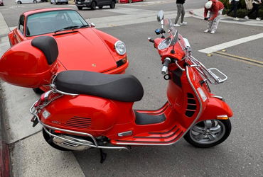 2021 VESPA GTS 300 HPE motorcycle for rent near San Diego, CA