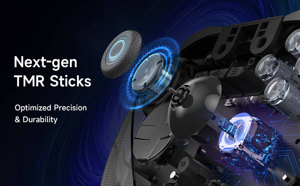 EasySMX D10 Controller TMR Sticks 1000Hz Polling Rate