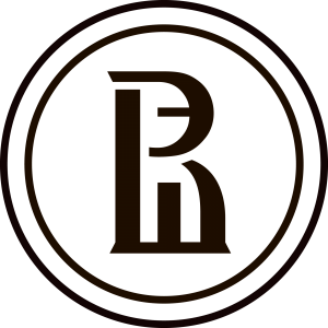 Векторный логотип (эмблема) Высшей школы экономики (национальный исследовательский университет ВШЭ)