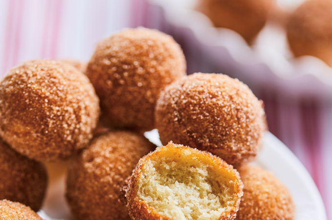 Beignets à la cannelle sans gluten