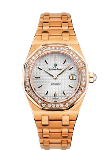 Royal Oak Selfwinding 77321 Pink Gold / Diamond / Silver / Bracelet