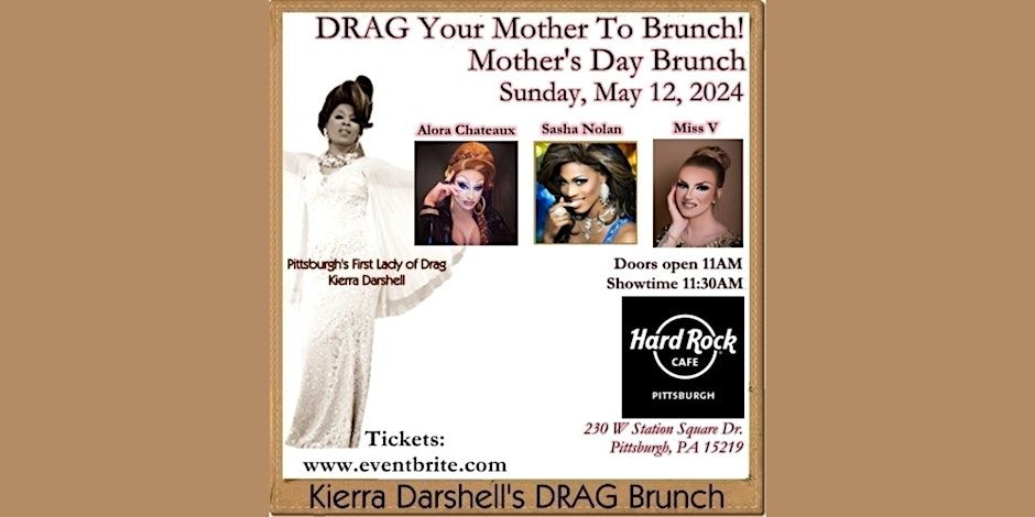 Mother's Day Drag Brunch w/ Kierra Darshell promotional image