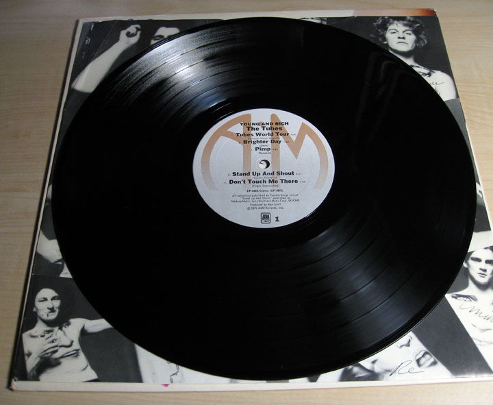 The Tubes - Young And Rich - Promotional Copy 1976  A&M... 4