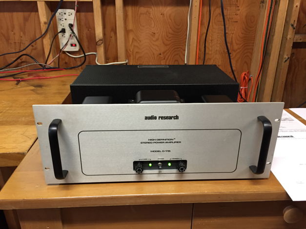 Audio Research D-115 MKII Vacuum Tube Amplifier