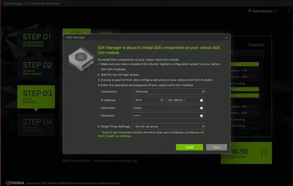 SDK Manager step-3