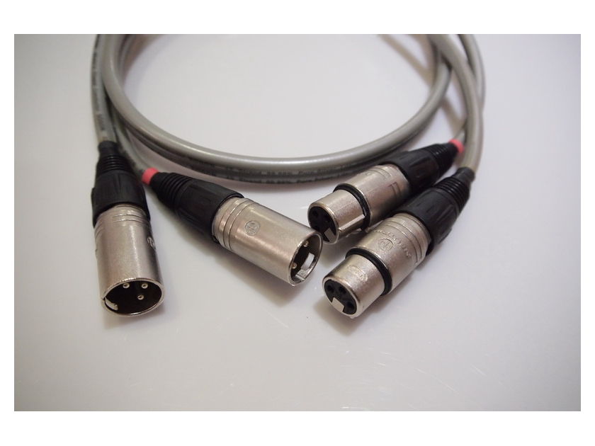 **** Audio Note Sogon  99.99% PURE Silver 42 Strand Balanced (XLR) Interconnect cable, 1m  ( ** LOWEST PRICE ** PRICED **)