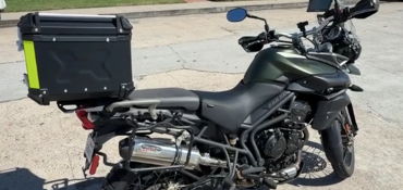 2014 TRIUMPH TIGER 800 XC ABS motorcycle for rent near San Diego, CA