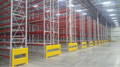 Speedrack Selective Pallet Racking with Guard Rail