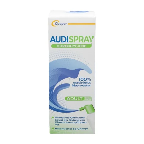 Cooper Audispray Adult Ohrenhygiene Mit 100% Gereinigtem Meerwasser